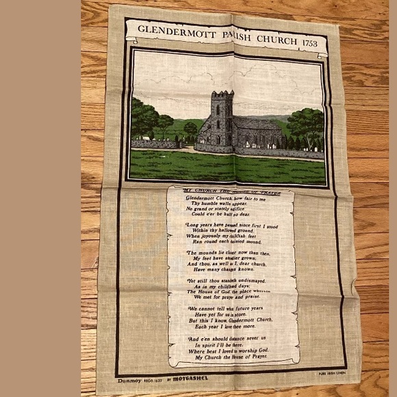 VINTAGE IRISH LINEN TEA TOWELS - Picture 2 of 4